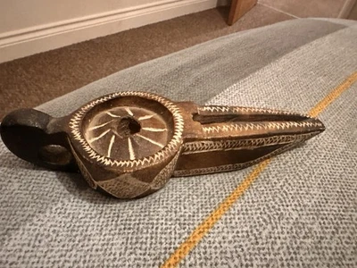 Believed Vintage Stone Oil Lamp, - Image 1 of 3