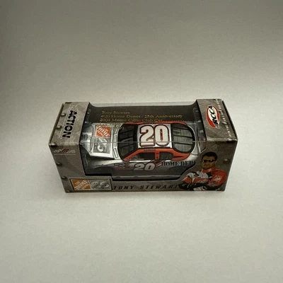 Acción Raro 2004 Tony Stewart #20 Home Depot Car 25th 1:64 Diecast Foto 1 de 4