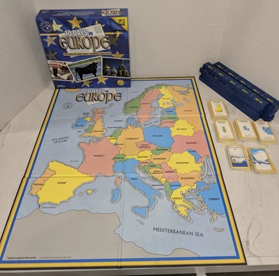 10 Days in Europe Board Game - Out of the Box 2009 - Complete Excellent - Image 1 of 4