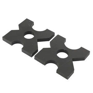2-Pcs Shop Press Plate H Frame Hydraulic Shop Press Plate 20 Ton 20mm - Picture 1 of 11