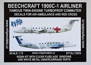 RVHP Models 1/72 Resin kit Beechcraft 1900C-1 Airliner - 72009 - Picture 1 of 6