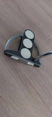 ODYSSEY  WHITE STEEL  #2 TRI-BALL  SRT   PUTTER  34"  - Imagen 1 de 4