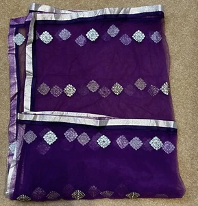 Purple Duputta - Picture 1 of 3