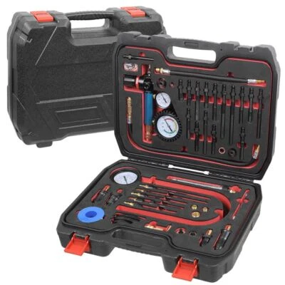 46x Diesel Petrol Engine Compression Tester Pressure Loss Leak Tester Master Kit - Image 1 of 4