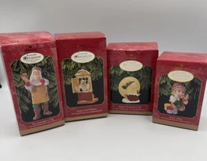 Cuatro (4) adornos de recuerdo de Navidad del club de coleccionistas Hallmark 1997-1999 - Imagen 1 de 17