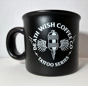 Death Wish Coffee Co Mug Tattoo Series Reapers Pour Coffin Limited Edition - Picture 1 of 6