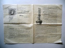 E. Dossani & C. Milano Società per l'Illuminazione Pubblicità Primo '900