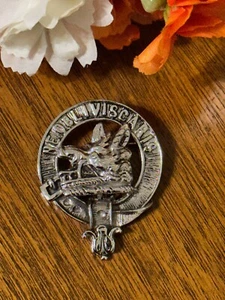 Scottish Kilt Clan Pin NE OBLIVISCARIS - Bild 1 von 4