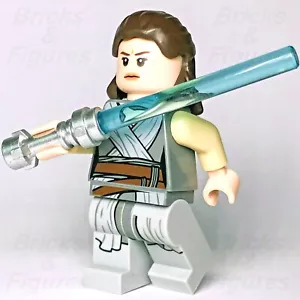 LEGO Star Wars Rey Minifigure Grey Robe The Last Jedi Padawan 75189 75216 sw0866 - Bild 1 von 3