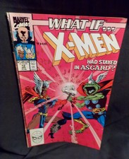 WHAT IF ...? # 12 X-MEN HAD STAYED IN ASGARD STORM THOR FROG VOL 2 1990 MARVEL 
