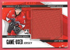 2013-14 Anthony DeLuca ITG In The Game Heroes and Prospects Rookie Jersey /160