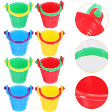  10 Pcs Plastic Small Bucket De Bautizo Para Niño Doll House Barrel