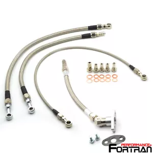 Kit de línea de agua de aceite de teflón turbo apto para Saab B207R Z20NET 9-3 2.0T AERO TD04L - Imagen 1 de 2