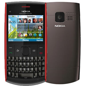 Original Nokia X2-01 QWERTY Keyboard MP3 Symbian OS Unlocked GSM 2G Mobile Phone