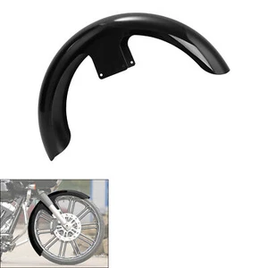 Black 21" Wheel Front Fender Fit For Harley Touring Street Road Glide 2014-2024 - Bild 1 von 8