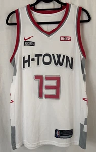 James Harden Edizione Speciale H-Town Houston Rockets Youth XL Taglia 44 DIFETTO - Foto 1 di 12