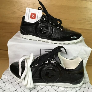 Wasserdichter Duca Del Cosma Kubananeo Golfschuh schwarz ohne Spikes Damengröße 9 - Bild 1 von 22