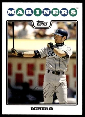 2008 Topps - #320 Ichiro Suzuki Seattle Mariners - Image 1 of 2