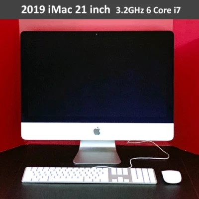 2019 iMac 21.5 Retina 4k | 3.2Ghz i7 6-Core | 1TB PCIe+1TB SSD | 32GB | 560x 4GB - Image 1 of 3