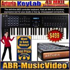Arturia KeyLab 49 MkII 49-key Midi Keyboard Controller (Black)