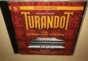 Puccini Turandot CD at forbidden city of Beijing China Zubin Mehta highlights - Picture 1 of 7