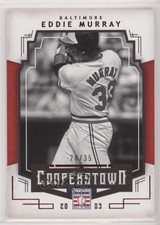 2015 Panini Cooperstown HOF Chronicles Red /35 Eddie Murray #31 HOF