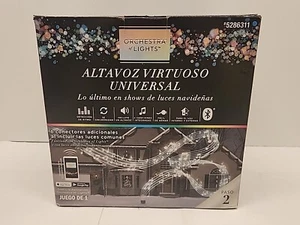 ORCHESTRA OF LIGHTS UNIVERSAL VIRTUOSO SPEAKER #5286311 by Gemmy - Picture 1 of 4