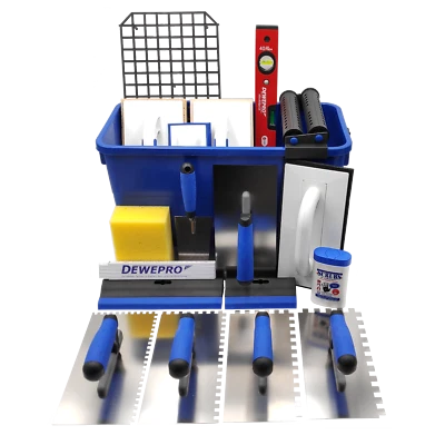 Waschset DEWEPRO Zubehör wählbar XXL Waschbox Wascheimer Fugbox für Fliesenleger - Bild 1 von 2