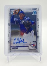 2020 Bowman Chrome - Prospect Autographs #CPA-GM Gabriel Moreno 1st Auto