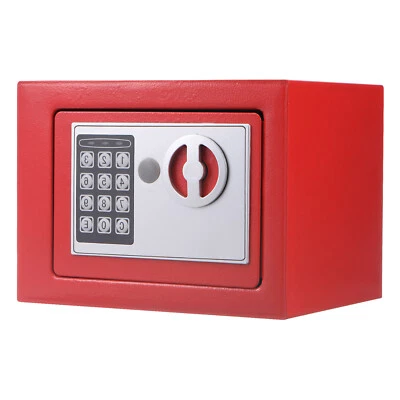 FIPUX Small Safe Box Digital Electronic Security Safe Box with Keypad for Home