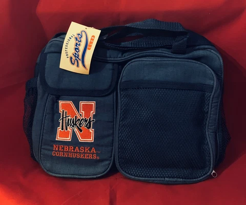 Brand New NCAA Nebraska Cornhuskers Blue 7-Pocket Diaper Bag 15”x 10” Cover