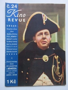 Kinorevue CS vom 12.02.1936, Charli Chaplin, Micky Maus, Marlene Dietrich, u.a. - Bild 1 von 7