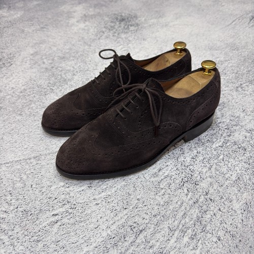 VANS Oxford Floris Van Bommel marrone scuro scamosciato US8 UK7H EU41 5 26 5 cm