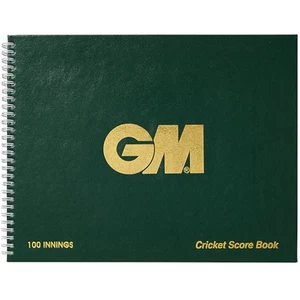 GM Cricket Scorebook for 100 Innings by Gunn & Moore - Picture 1 of 6