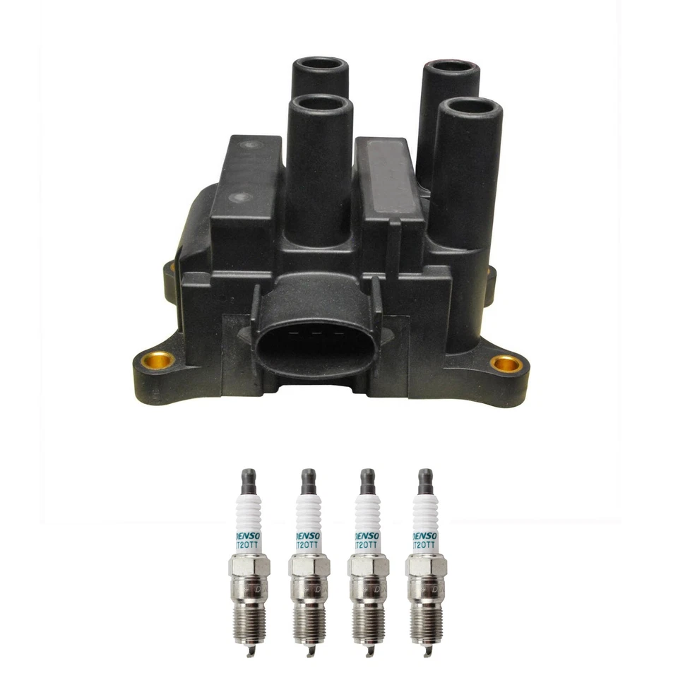 Kit de 4 bujías de encendido Denso para Ford Focus 2.0 L4 P Foto 1 de 1