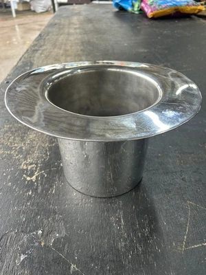 Cubo de hielo Art Deco plateado Mappin & Webb en forma de sombrero de copa C.1930 Foto 1 de 4