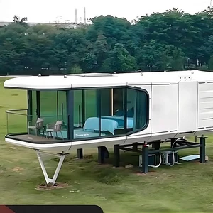 Windbeständig Wasserdicht Raum Kapsel Haus Garten Fertighäuser - Bild 1 von 7