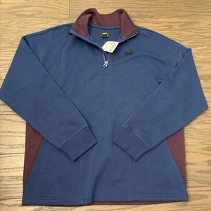 Roots Kids Canda Active Relaxed Half Zip Blue Sweatshirt Pullover XXL 13-14 Year - Picture 1 of 12