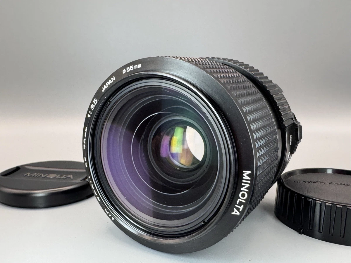 極美品 Minolta new MD ZOOM 35-70mm F3.5 マクロ オールドレンズ