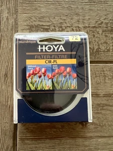 NEW IN BOX HOYA 72mm Circular Polarizer Camera Filter CIR-PL CPL 72 mm - Picture 1 of 2
