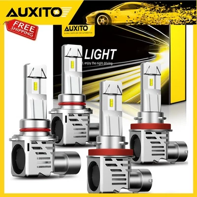 Faro LED más brillante Hi 9005+9006+H11 haz bajo para M3 Honda Accord Civic 2/4X Foto 1 de 4