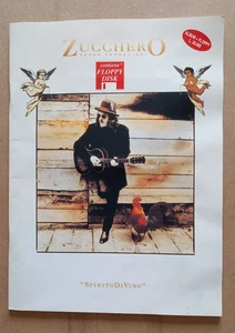 Spartito Musicale ZUCCHERO Spirito Divino 1996 Italia Carish + FLOPPY DISC - Foto 1 di 9