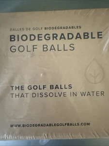 Biodegradable Golf Balls BGB Water Dissolvable | Eco Friendly Golf, 22 Golf Ball - Picture 1 of 2