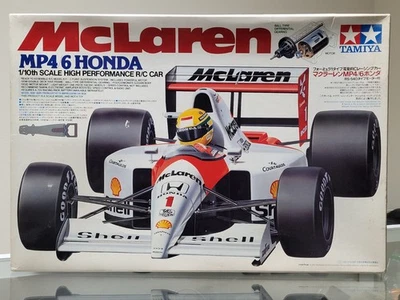 Rare Vintage Tamiya 1/10 R/C F1 1991 SENNA McLaren MP4/6 Honda Formula One 58104 - Image 1 of 4