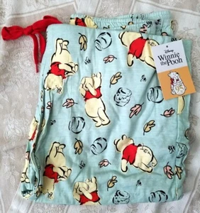 Disney Winnie The Pooh 95th Anniversary XS Unisex Pajama Pants NWT - Picture 1 of 3