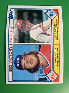 1983 Topps 1982 Victory Leaders (LaMarr Hoyt / Steve Carlton) #705