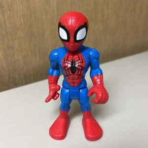 2018 Playskool Marvel Super Hero Adventures SPIDER MAN 5" Figure Spiderman Toy - Picture 1 of 3