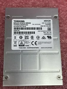 *TESTATO* SSD Toshiba THNSNJ480PCSZ 480gb 6gb/s 2.5" 7mm SATA - Foto 1 di 3