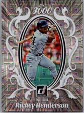 2023 Donruss #M3K-1 Rickey Henderson Mr. 3000 Vector NM