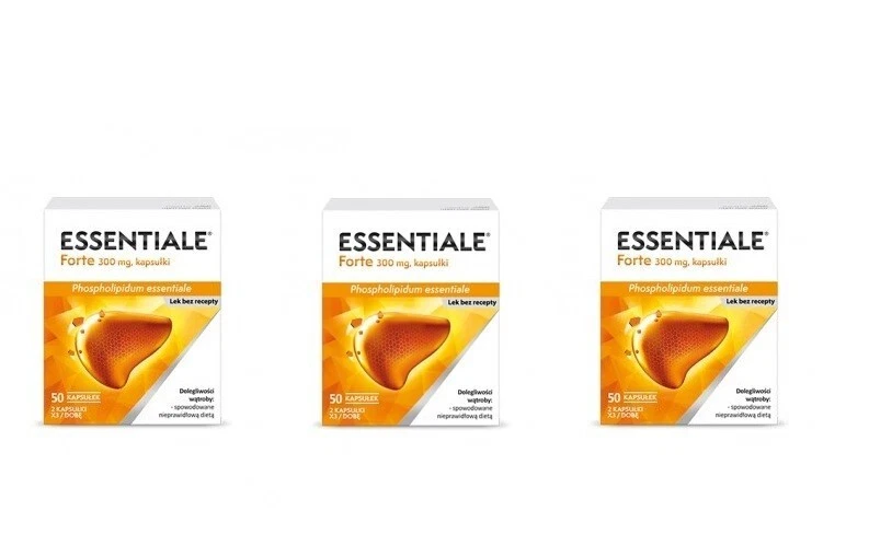 3x ESSENTIALE Forte Pflanzenheilmittel Stärkung Regeneration Leber 150 kaps.